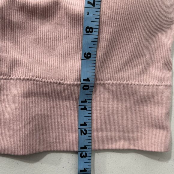 NoBo Crop Top Womens‎ M Pink Lace Festival Sexy 2000 Y2K - Picture 7 of 7